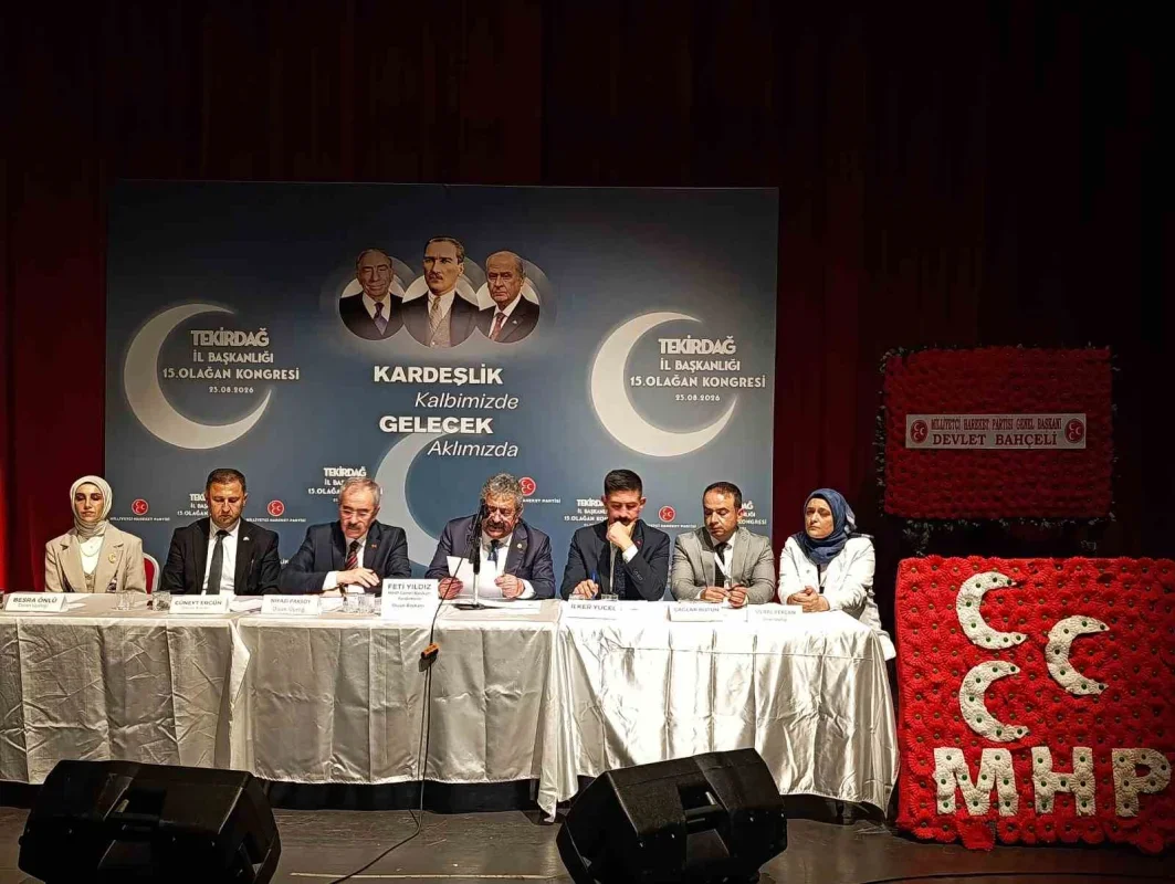 Fethi Yıldız Tekirdağ'da konuştu: Terörsüz Türkiye vurgusu