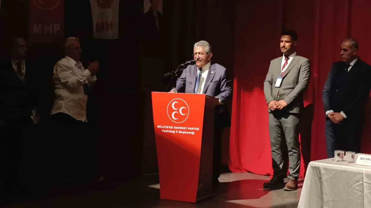Fethi Yıldız Tekirdağ'da konuştu: Terörsüz Türkiye vurgusu