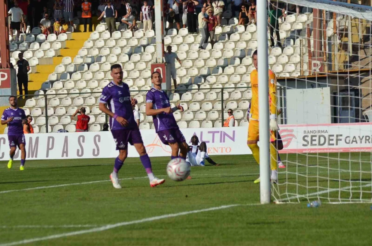 Bandırmaspor Ankara Keçiörengücü ile 1-1 berabere kaldı