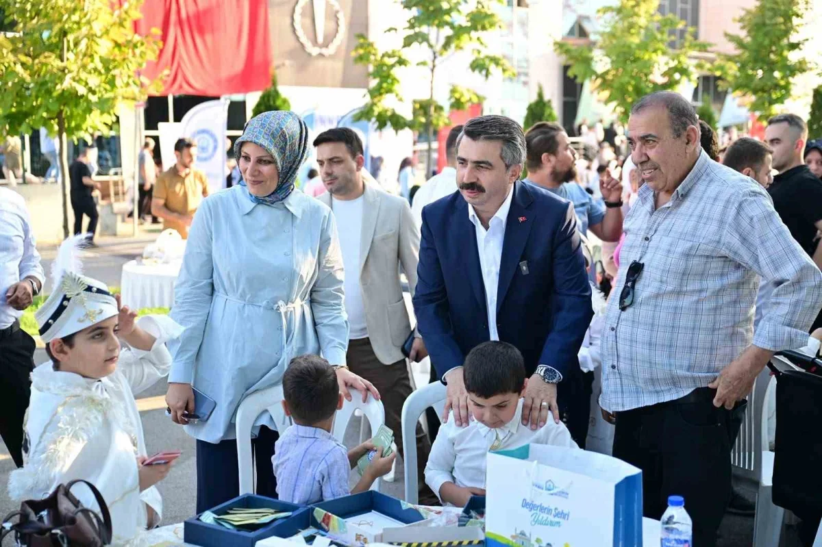 Yıldırım Belediyesi'nden 700 çocuk için sünnet şöleni