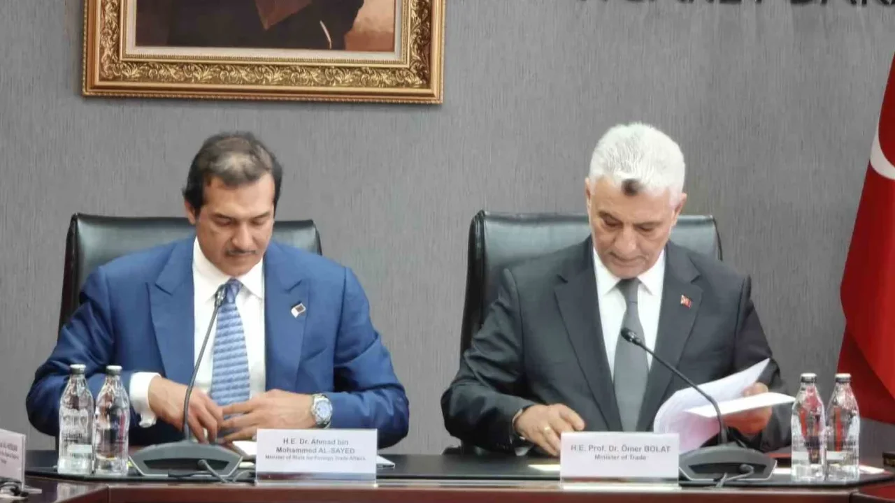 Bolat ve Katarlı Bakan Al Sayed ticaret hedeflerini görüştü