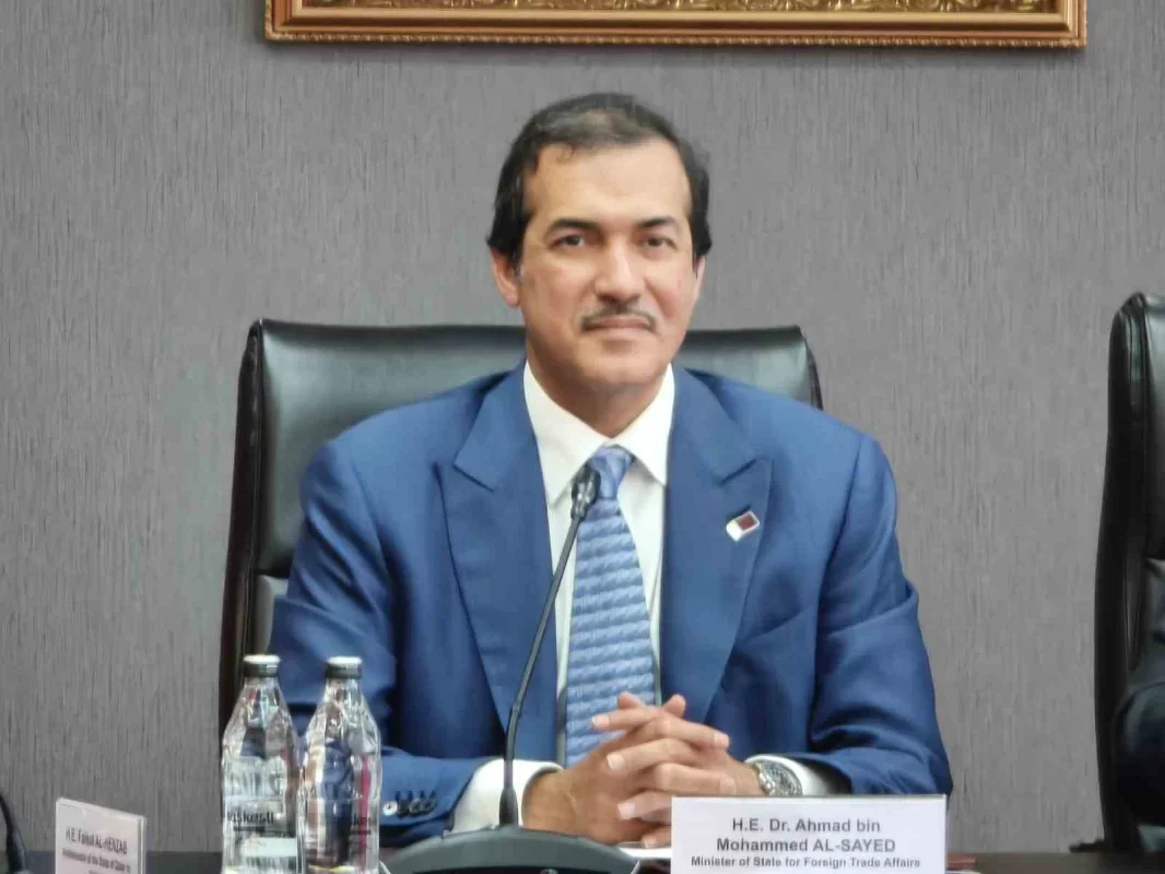 Bolat ve Katarlı Bakan Al Sayed ticaret hedeflerini görüştü
