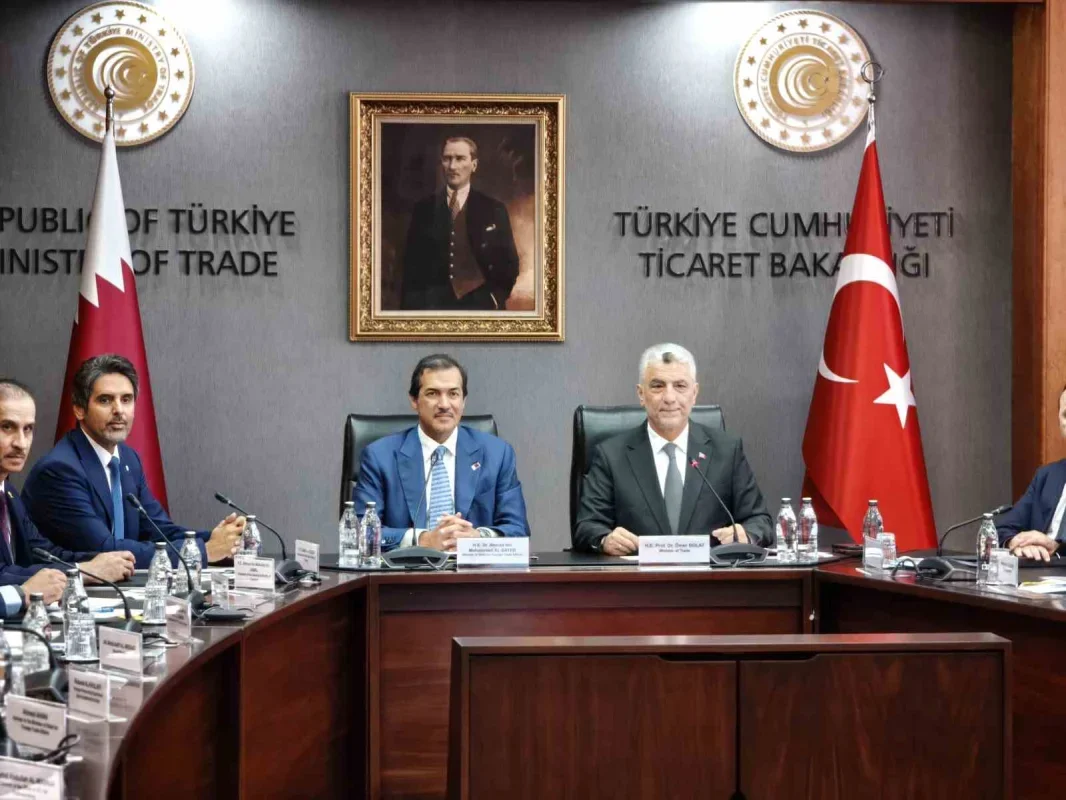 Bolat ve Katarlı Bakan Al Sayed ticaret hedeflerini görüştü