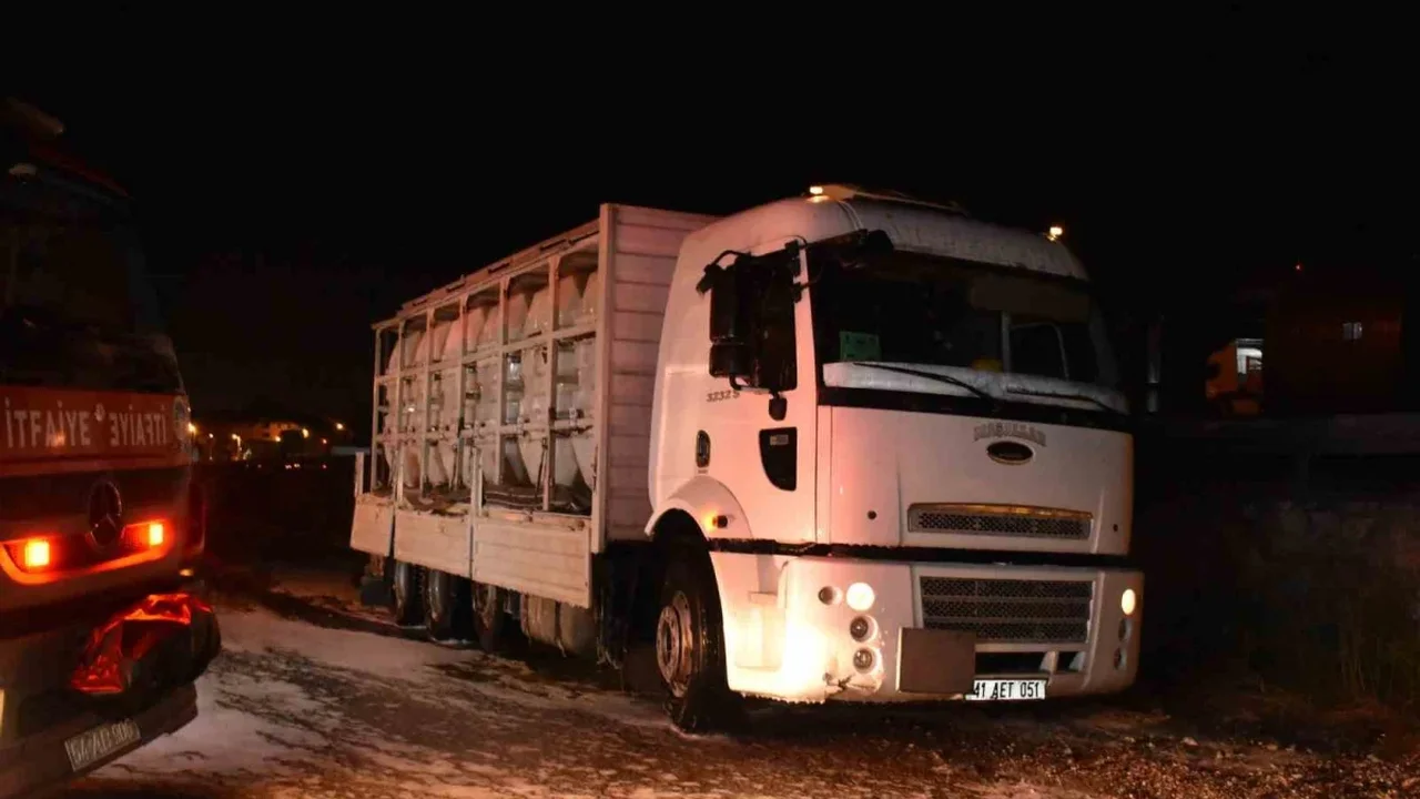 Asit sızdıran kamyonda yaralanan 2 kişi o anı anlattı
