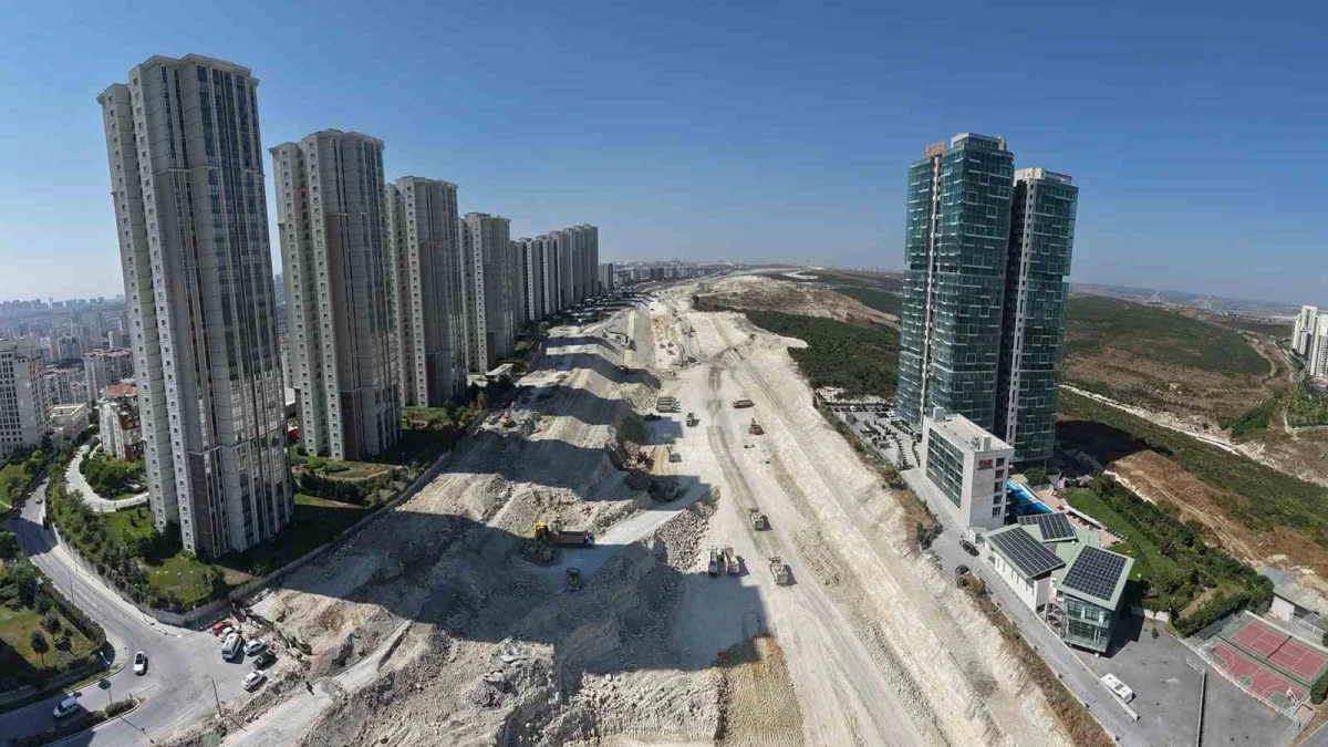 Nakkaş-Başakşehir Otoyolu'nda çalışmalar hızlandı