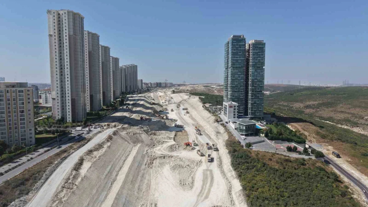 Nakkaş-Başakşehir Otoyolu'nda çalışmalar hızlandı