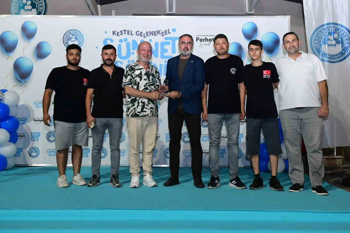 Kestel Belediyesi'nden çocuklara geleneksel sünnet şöleni