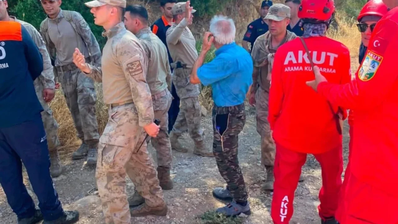 Ayvacık'ta kaybolan alzaymır hastası Hasan Cihan bulundu