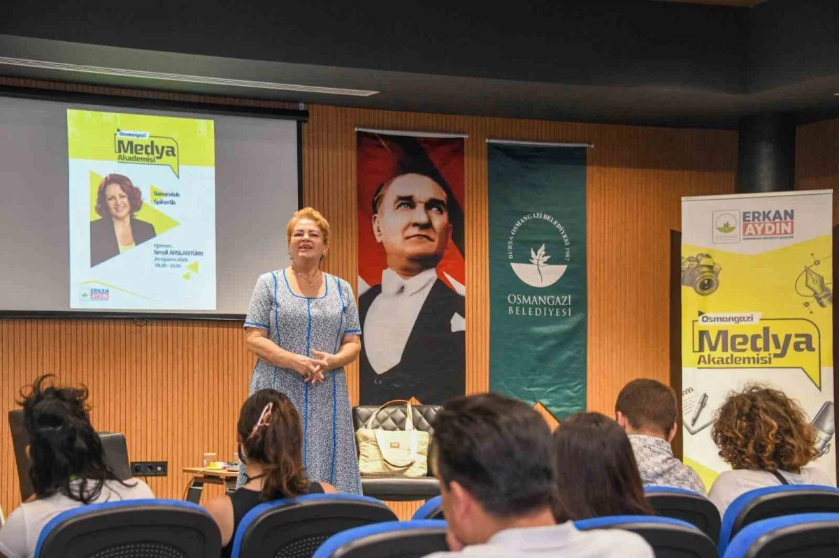 Osmangazi Medya Akademisi gençlere medya eğitimi veriyor