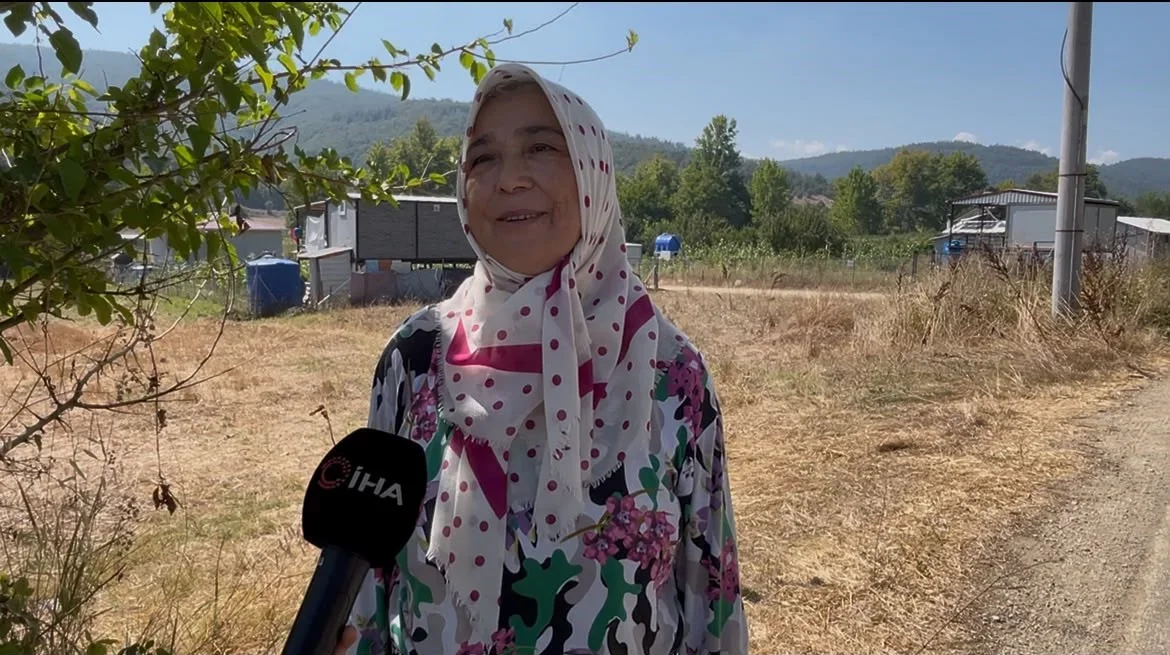 Hanife Tiryaki yangına koştu: KOAH hastası alevlere müdahale etti