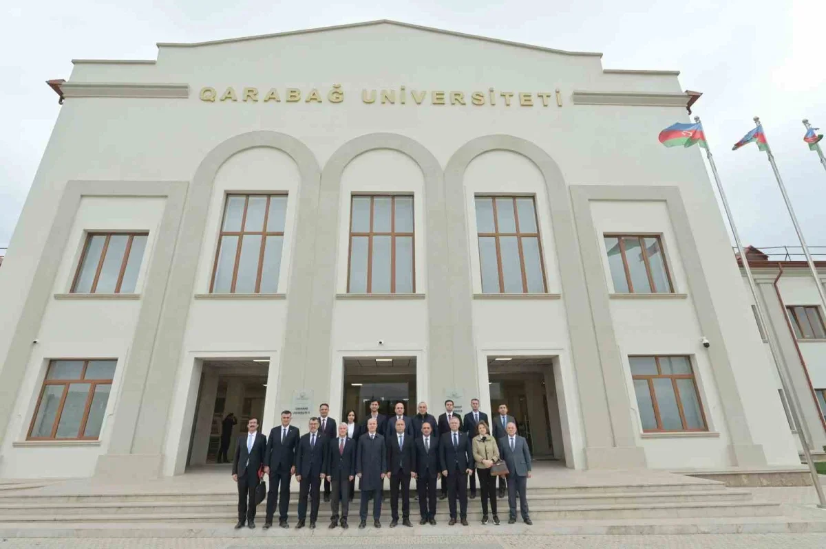 YÖK'ten Karabağ Üniversitesi'ne akademik ve bilimsel destek