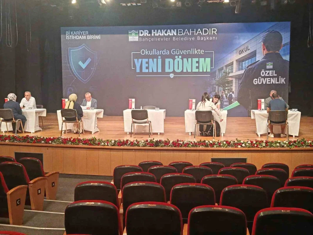 Bahçelievler'de 82 devlet okuluna 82 güvenlik personeli alınacak