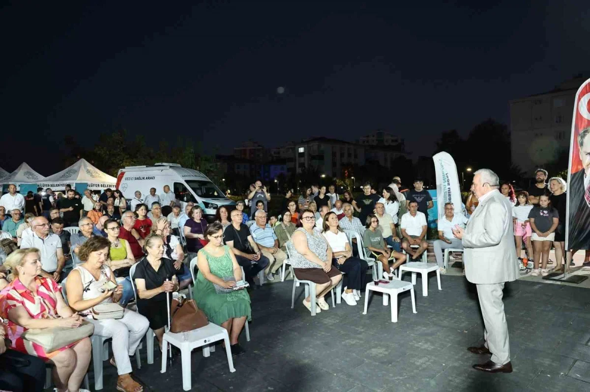 Şadi Özdemir Yüzüncüyıl Mahallesi sakinleriyle buluştu