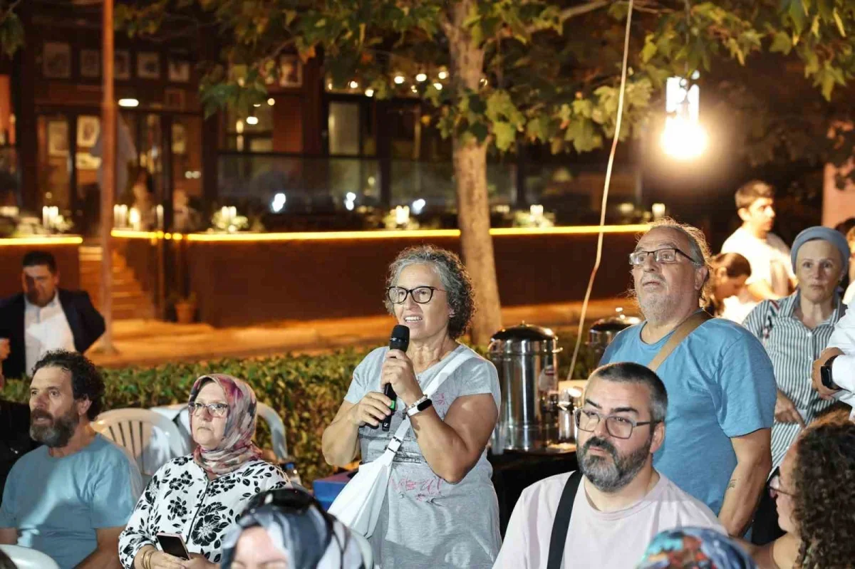 Şadi Özdemir Yüzüncüyıl Mahallesi sakinleriyle buluştu
