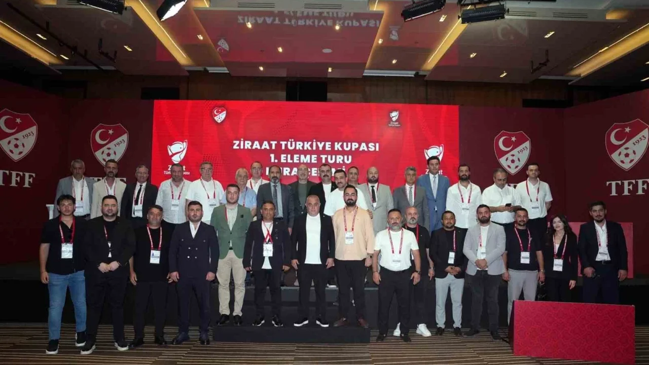 Ziraat Türkiye Kupası 1. eleme turu kura çekimi tamamlandı