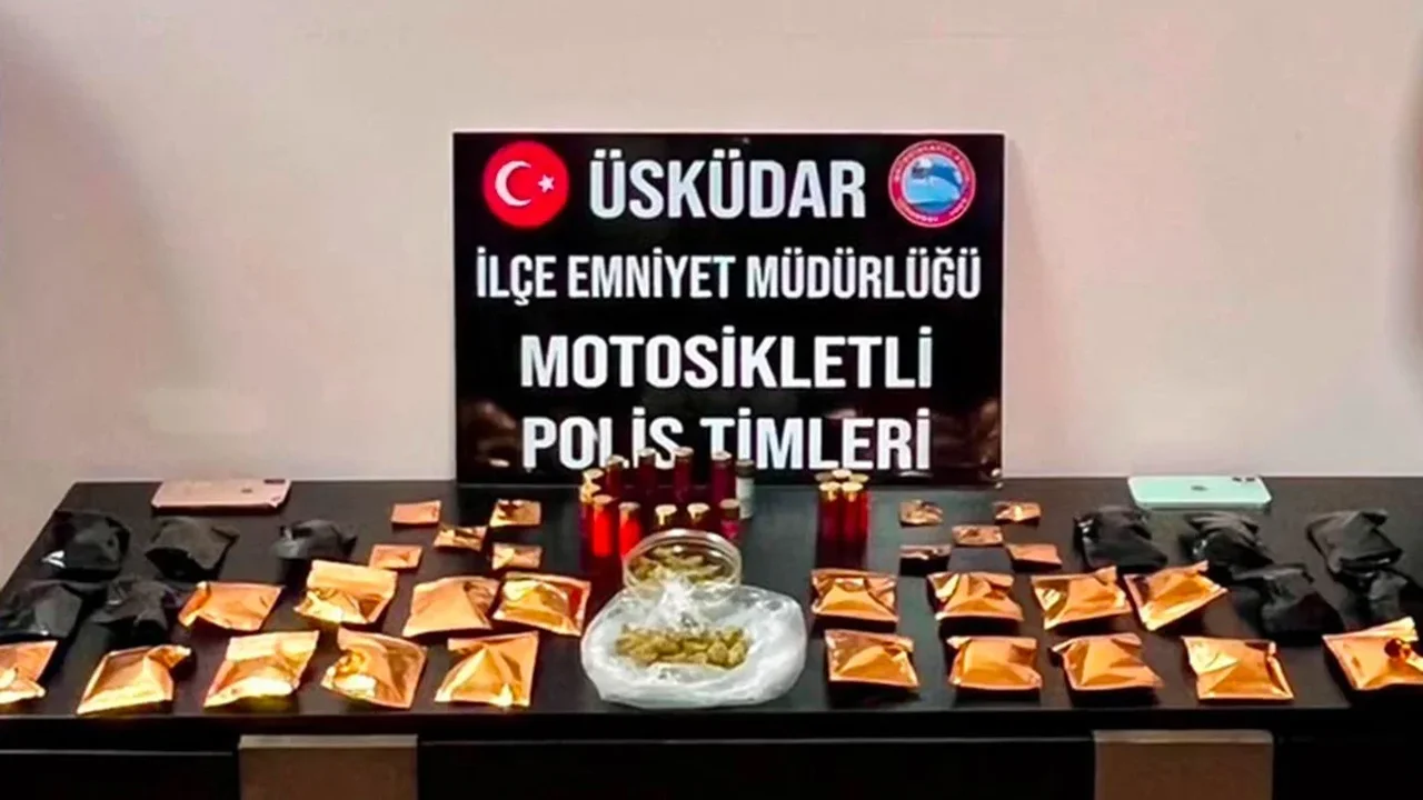 Üsküdar'da uyuşturucu operasyonu: 637 gram marihuana ele geçirildi
