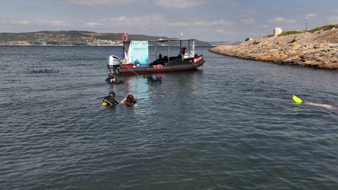 Çanakkale'de Tarihe Saygı Anı Dalışı ve Yelken Sürüşü başlıyor