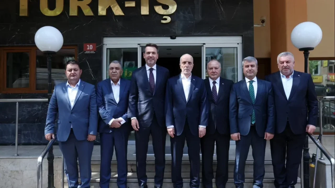 Bayraktar ve Atalay, Türk-İş'te madenci sorunlarını görüştü