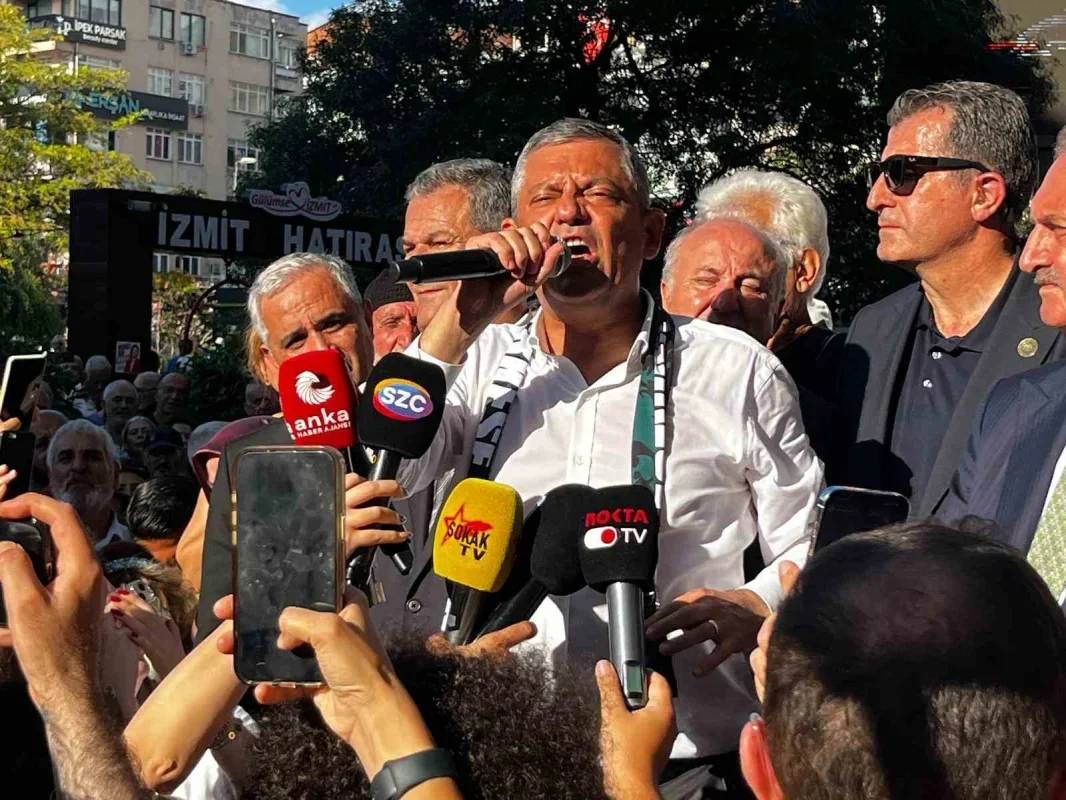 Özgür Özel'den Kocaeli'de emeklilik ve kreş vaadi
