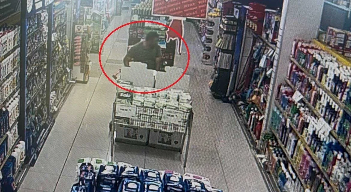 Bursa Nilüfer'de 440 paket sigara çalıp DOA sırasına girdi