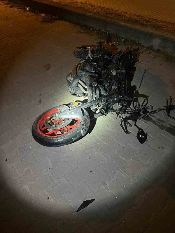 Bursa İnegöl'de motosiklet kazası: 20 yaşındaki sürücü öldü