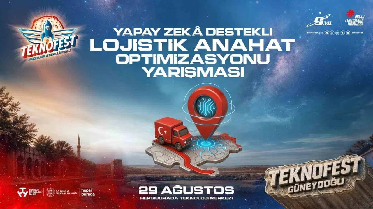 TEKNOFEST'te yapay zeka destekli lojistik yarışmasının finali başladı
