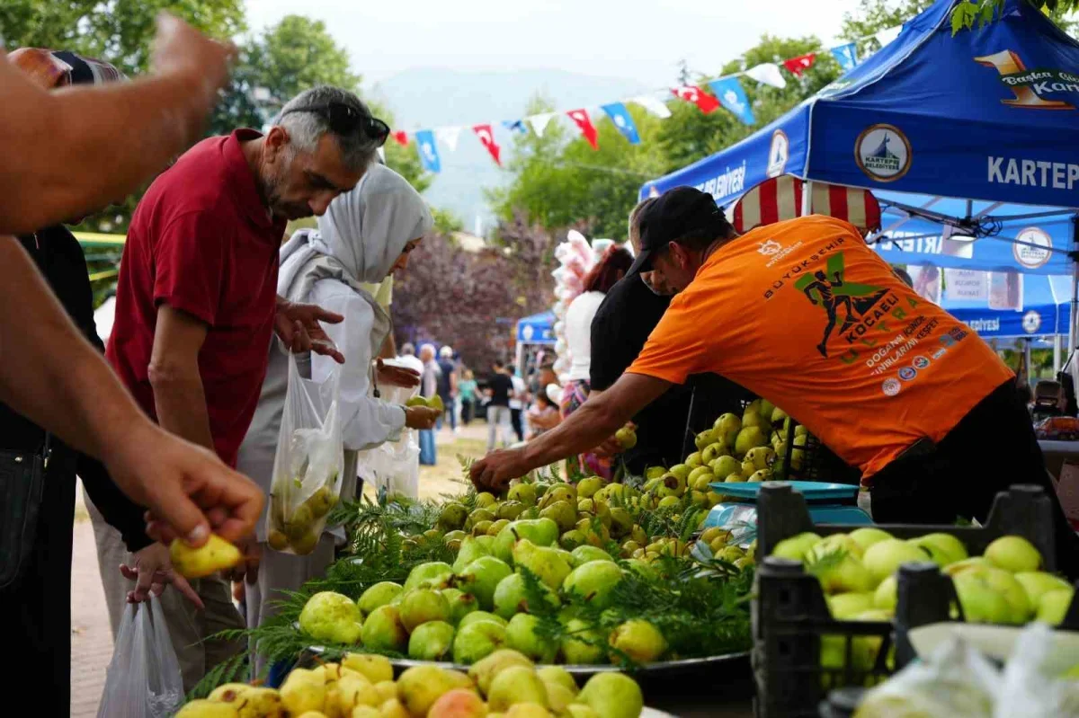 Kartepe Armut Şenliği'nde yöresel lezzetler ve üreticiler buluştu