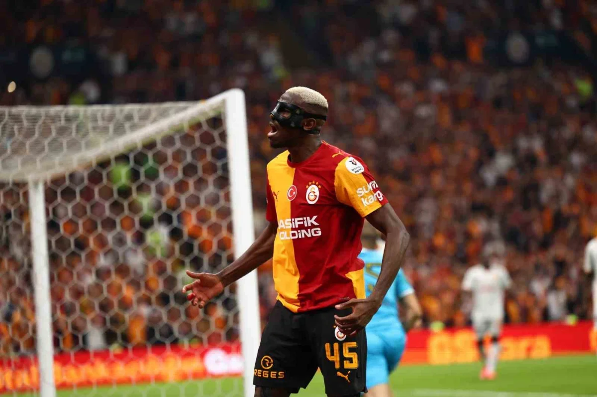 Galatasaray, Göztepe'yi 3-2 yendi: Osimhen'den 2 gol