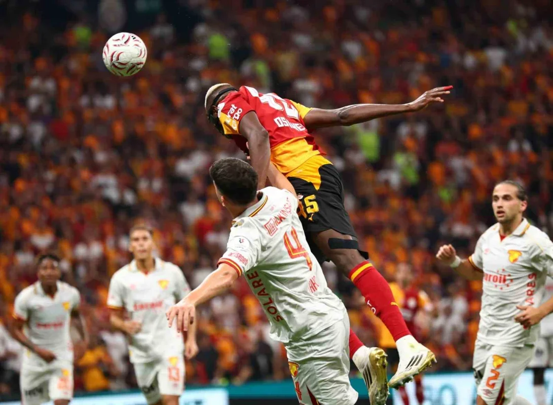 Galatasaray, Göztepe'yi 3-2 yendi: Osimhen'den 2 gol
