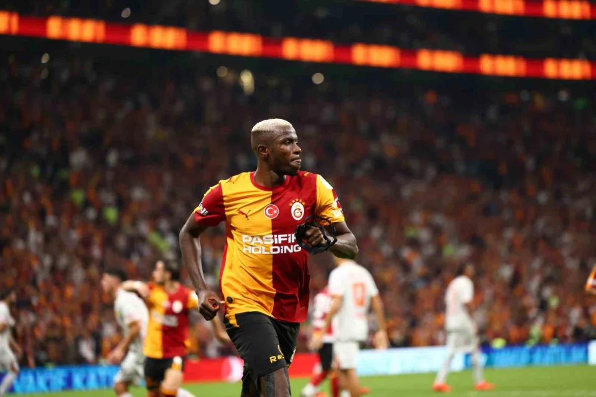 Galatasaray, Göztepe'yi 3-2 yendi: Osimhen'den 2 gol