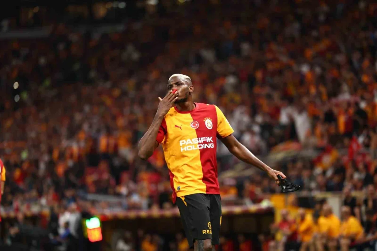 Galatasaray, Göztepe'yi 3-2 yendi: Osimhen'den 2 gol