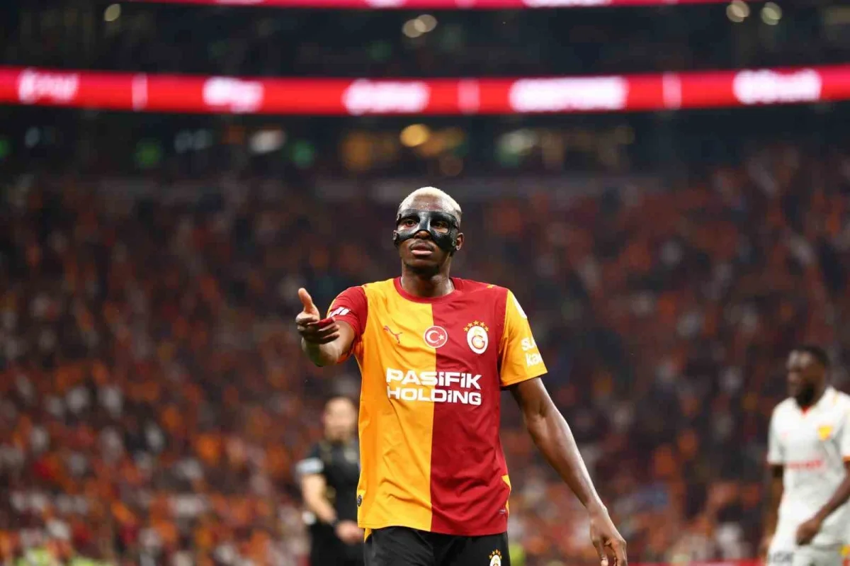 Galatasaray, Göztepe'yi 3-2 yendi: Osimhen'den 2 gol