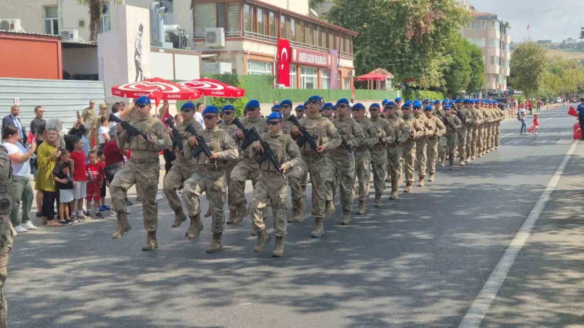 Tekirdağ'da 30 Ağustos Zafer Bayramı törenlerle kutlandı