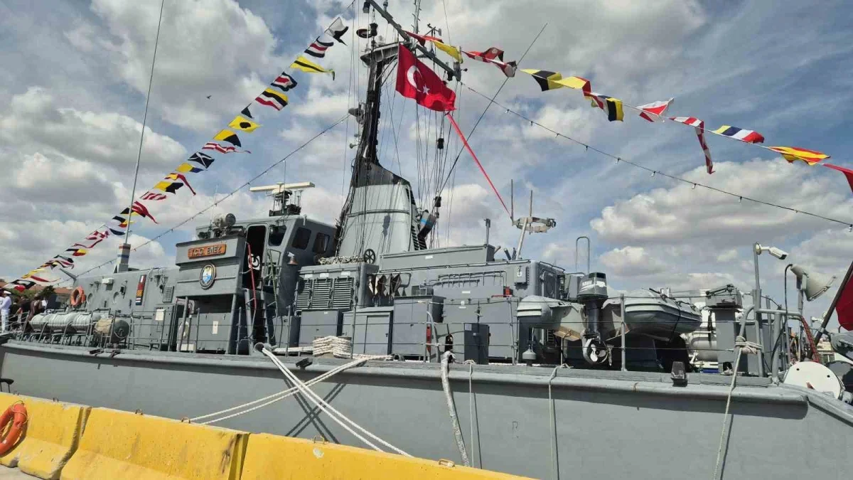 TCG Enez Tekirdağ'da ziyarete açıldı: Vatandaşlardan yoğun ilgi