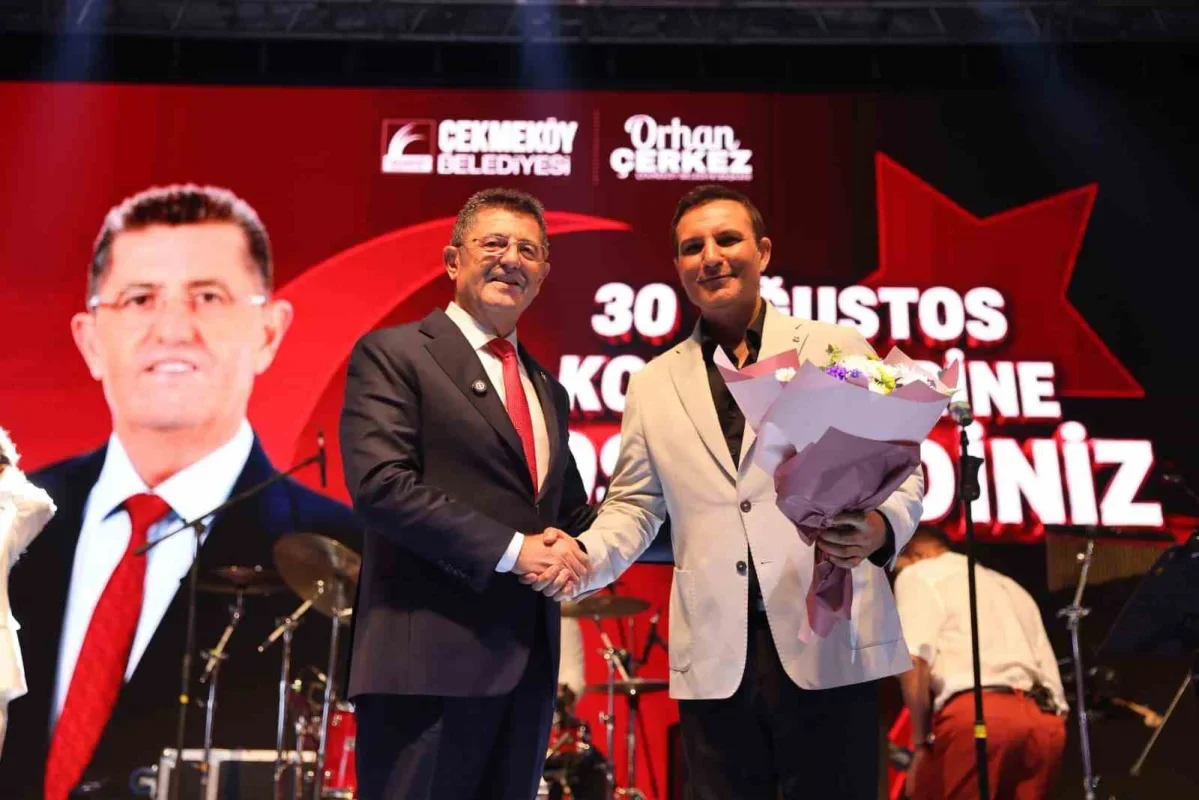 Çekmeköy'de 30 Ağustos Zafer Bayramı 104. yıl coşkusu