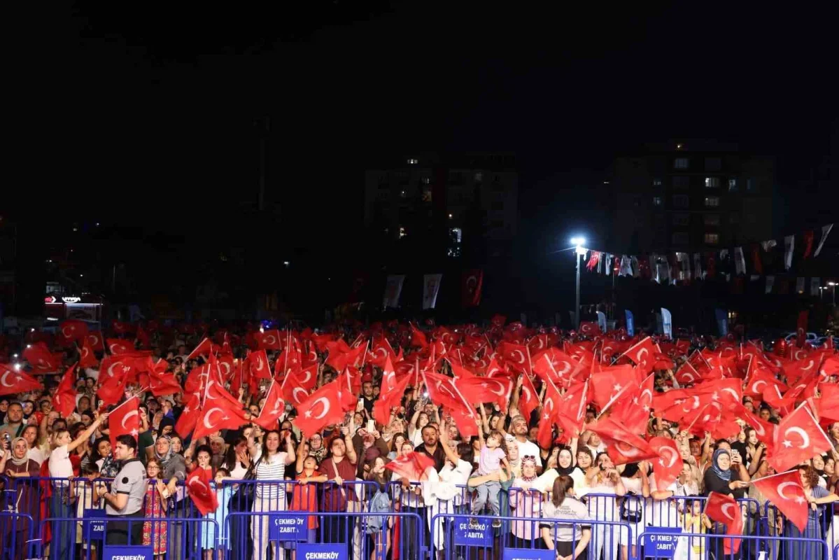 Çekmeköy'de 30 Ağustos Zafer Bayramı 104. yıl coşkusu