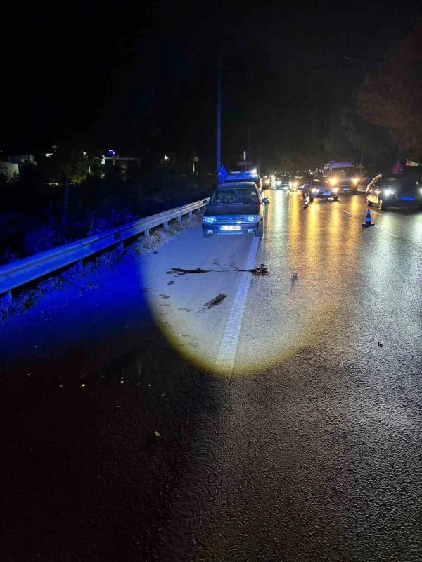 Yakıtı biten otomobiline yakıt doldururken can verdi