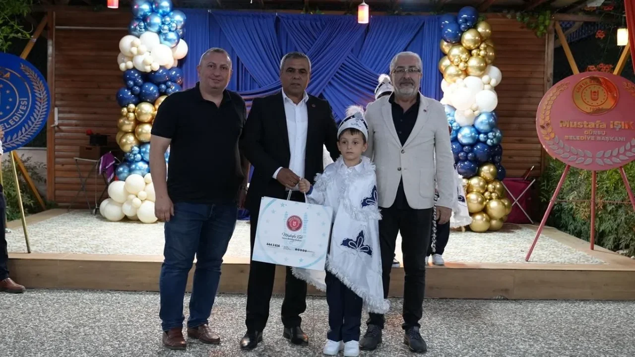 Gürsu'da toplu sünnet şöleni renkli görüntülere sahne oldu