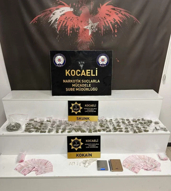 Kocaeli'de uyuşturucu operasyonu: 6 kişi tutuklandı