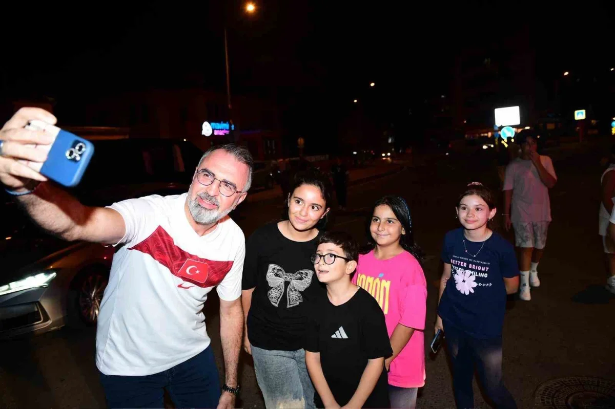 Kestel'de 30 Ağustos kutlamasında Mela Bedel sahne aldı