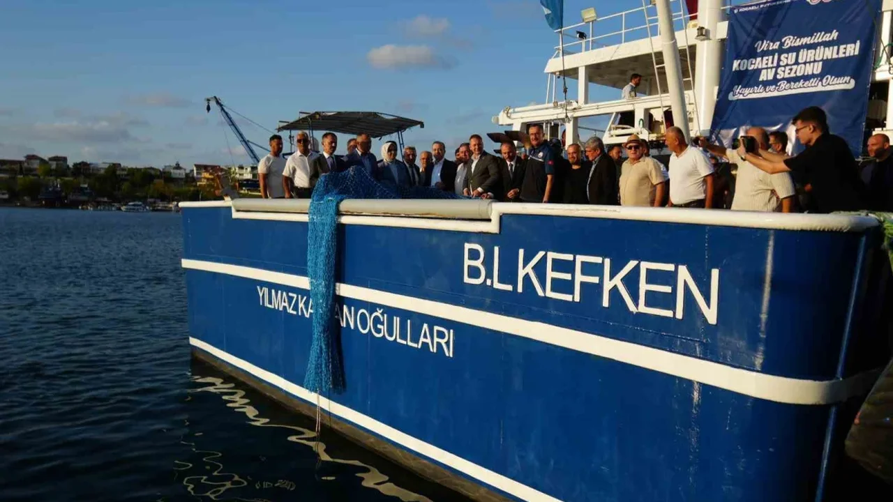 Kefken'de 2026-2027 su ürünleri av sezonu "Vira Bismillah" dedi
