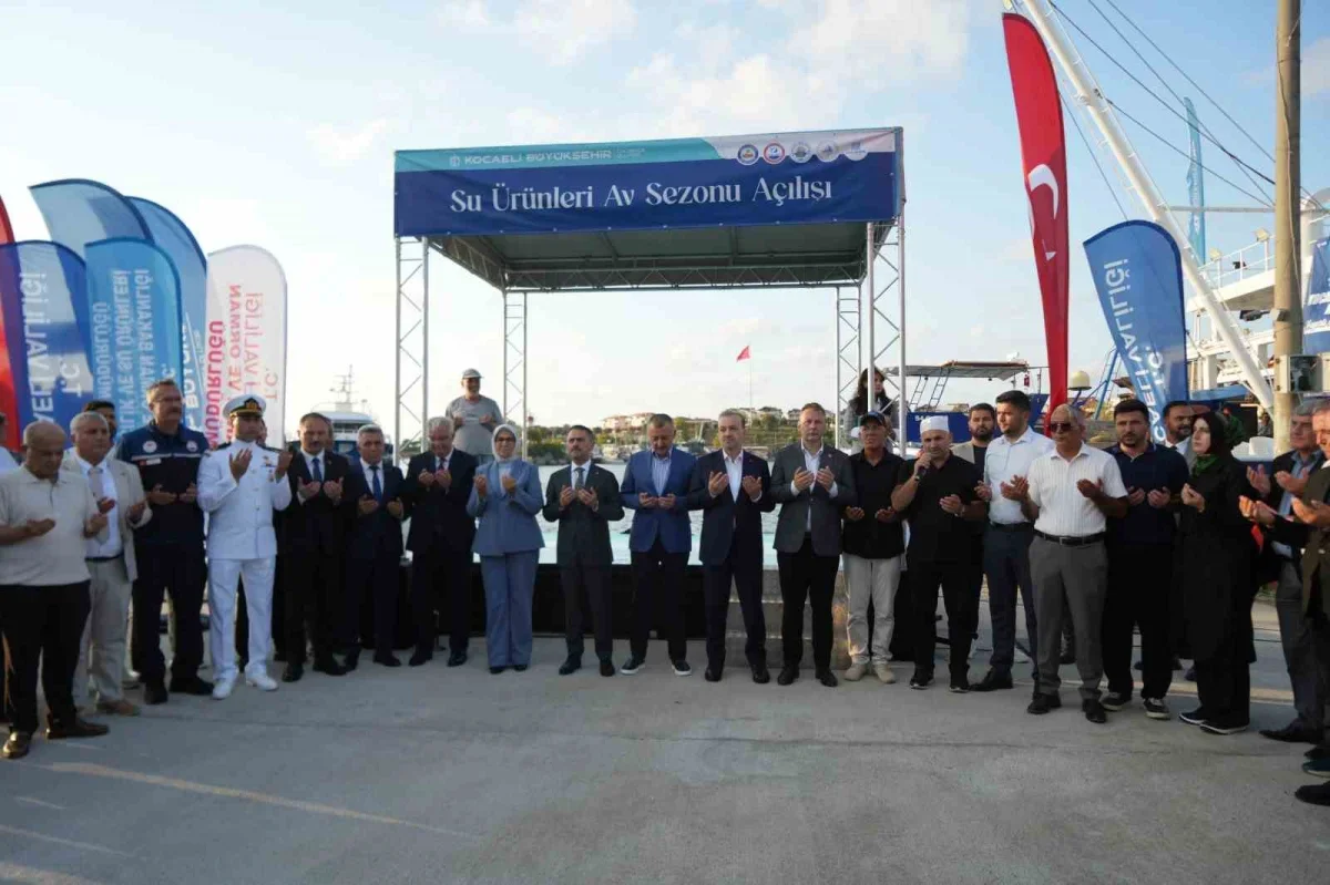 Kefken'de 2026-2027 su ürünleri av sezonu "Vira Bismillah" dedi