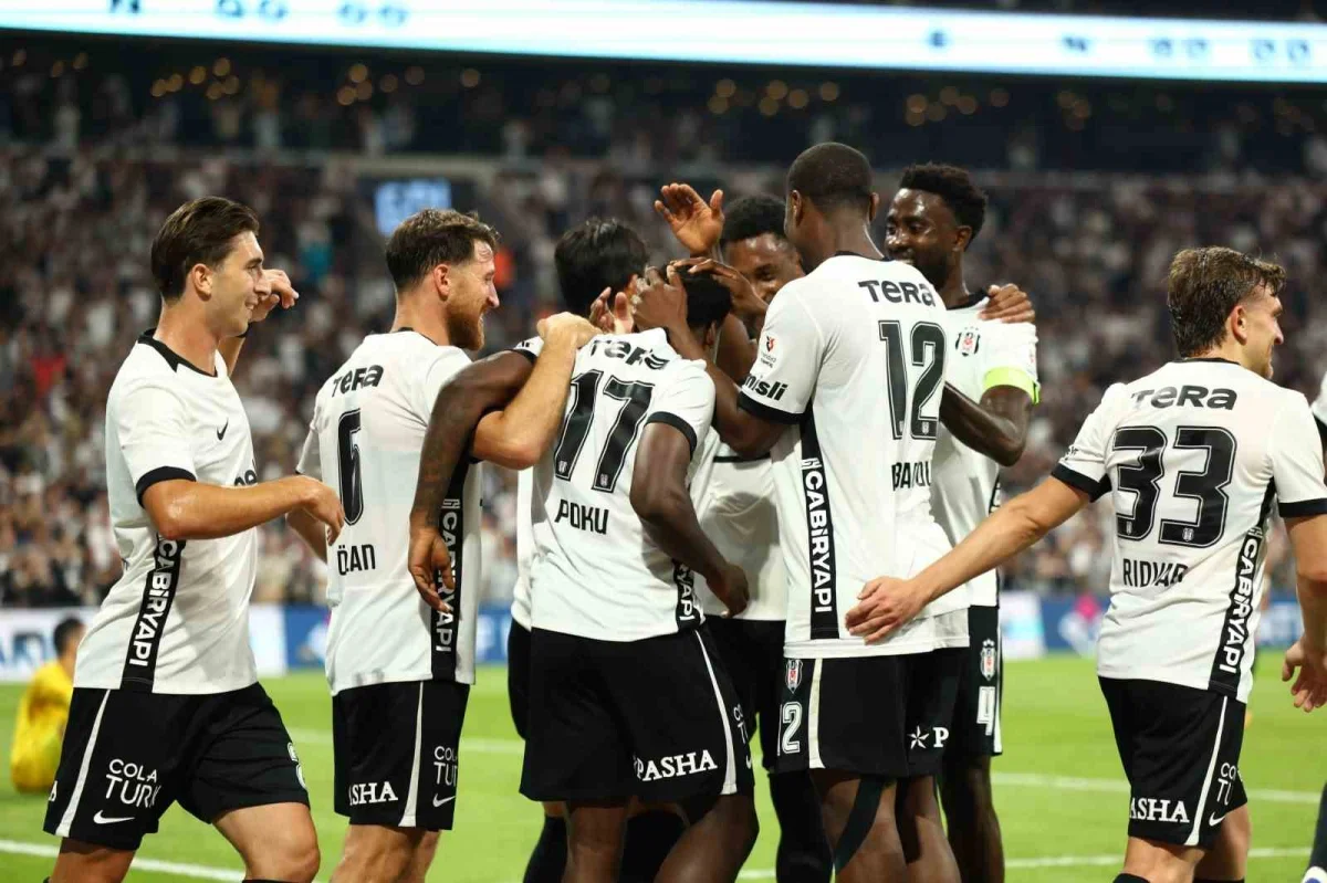 Beşiktaş 6-2 Çorum FK: Tüpraş Stadı'nda gol yağmuru