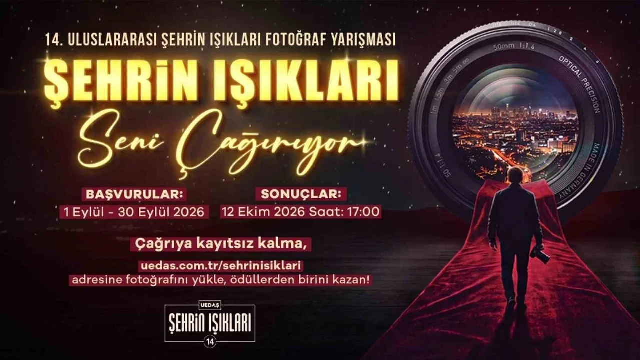 UEDAŞ Şehrin Işıkları Fotoğraf Yarışması 14. kez başlıyor