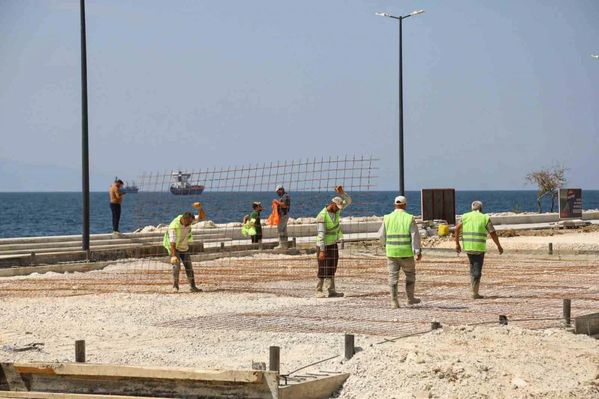 Gemlik sahilinde 47 bin metrekarelik dönüşüm başlıyor