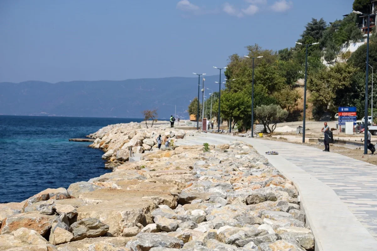 Gemlik sahilinde 47 bin metrekarelik dönüşüm başlıyor