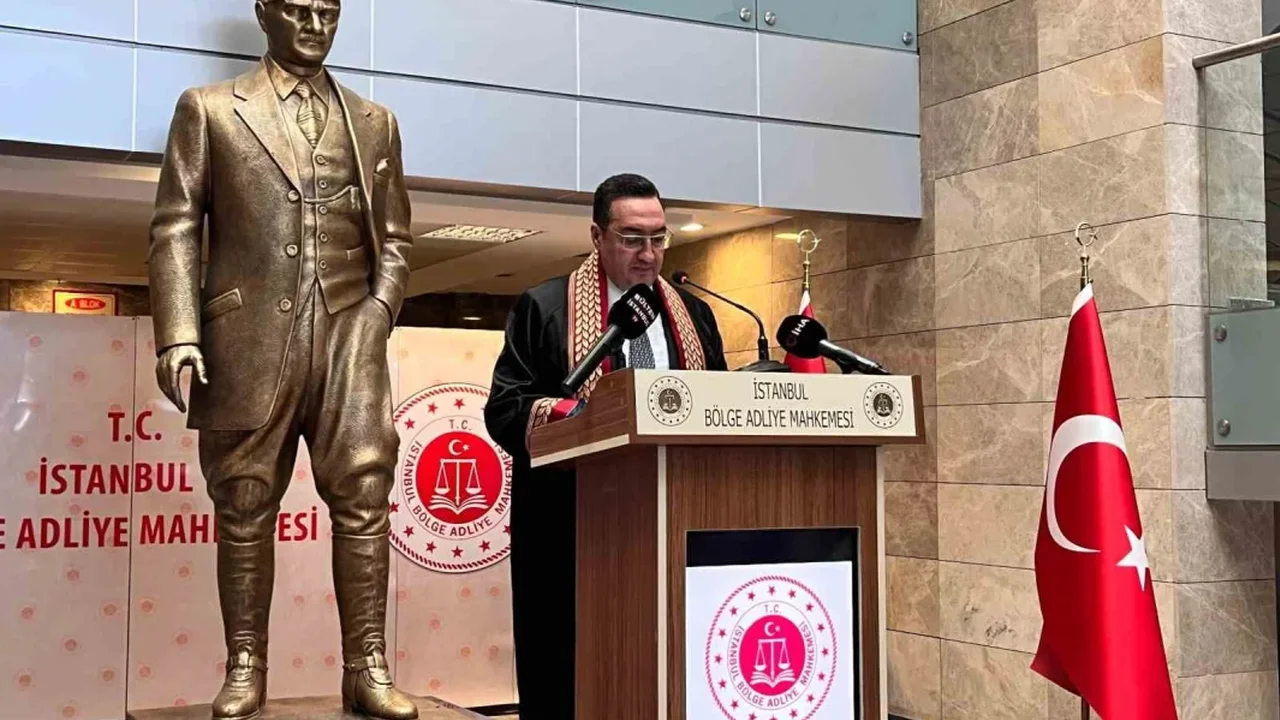 İstanbul Bölge Adliye Mahkemesi'nde yeni adli yıl töreni yapıldı