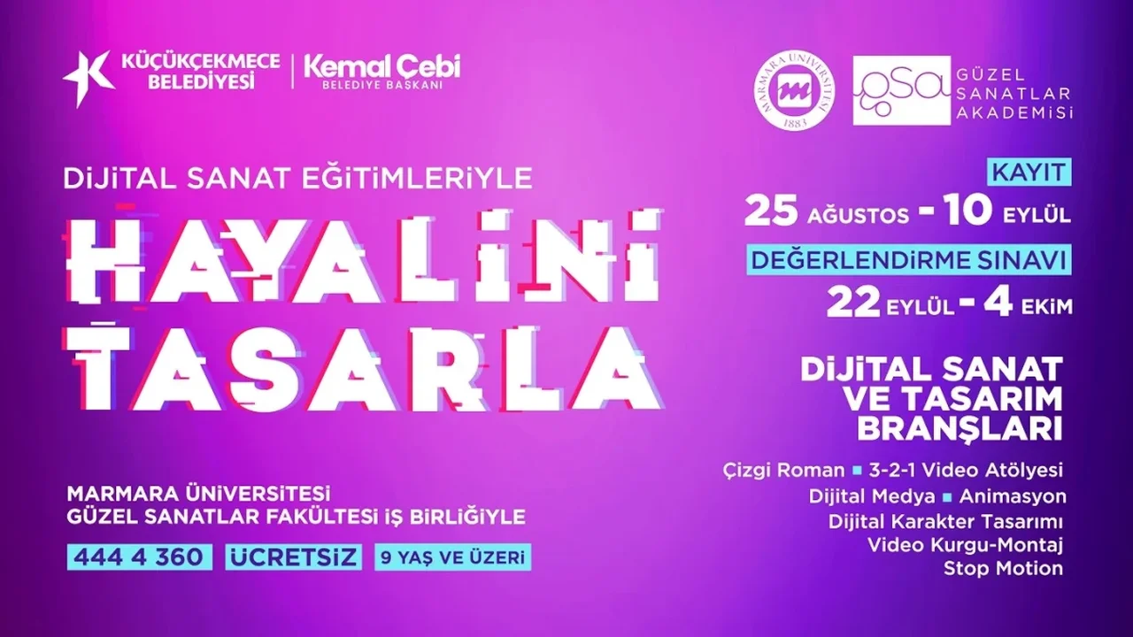 Küçükçekmece Güzel Sanatlar Akademisi'nde yeni dönem başladı