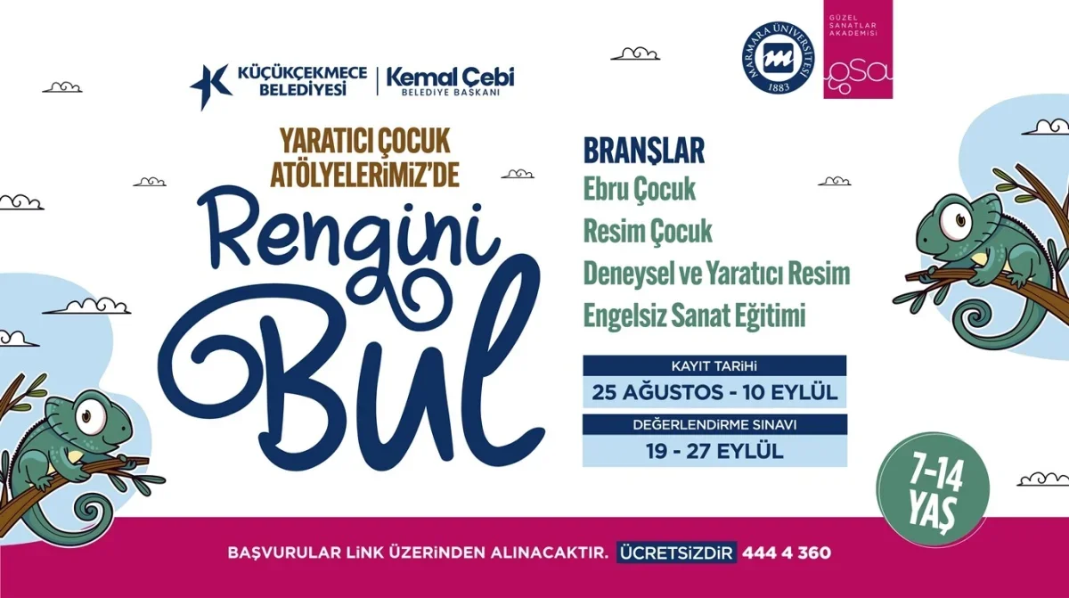 Küçükçekmece Güzel Sanatlar Akademisi'nde yeni dönem başladı