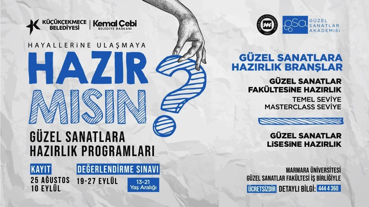 Küçükçekmece Güzel Sanatlar Akademisi'nde yeni dönem başladı